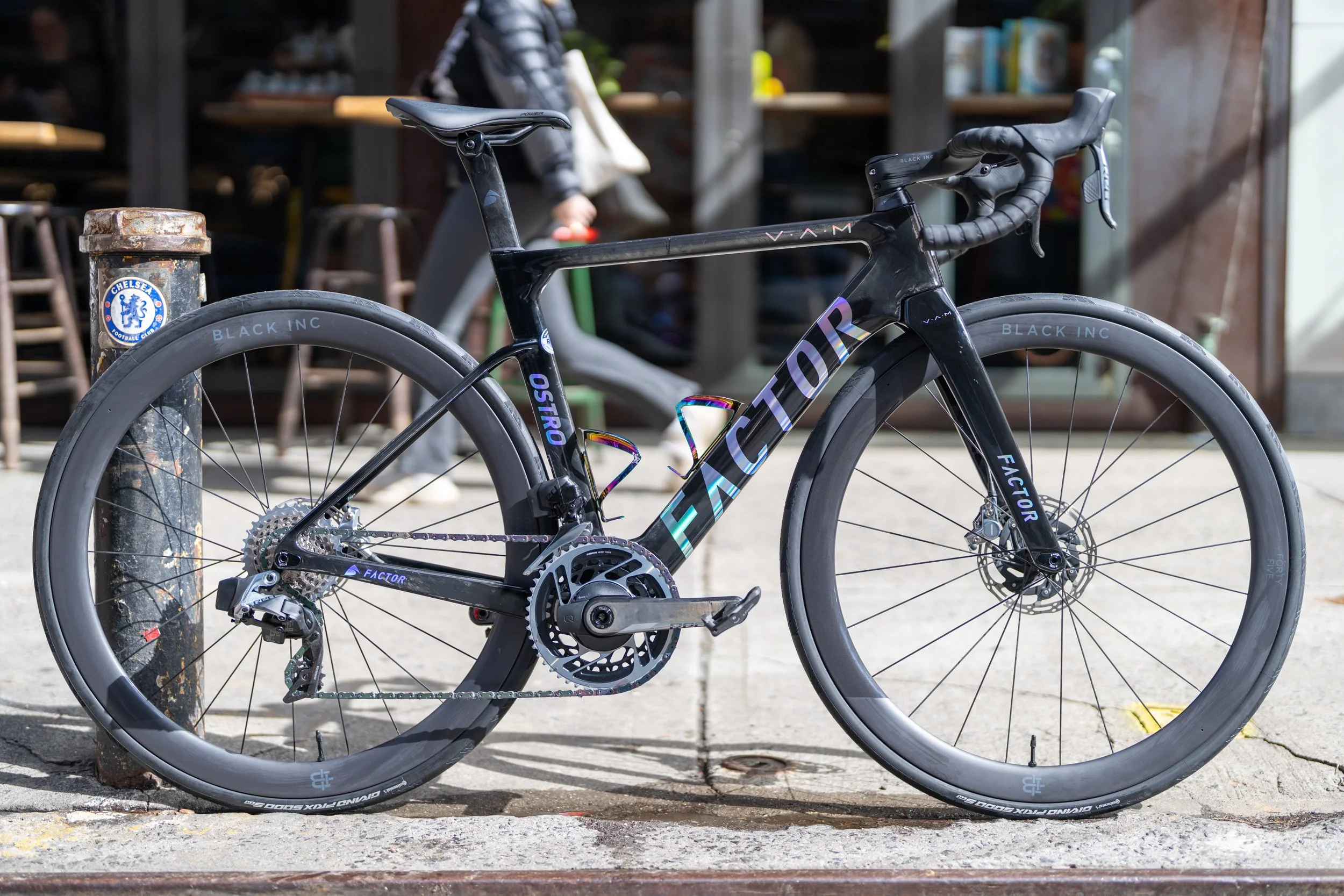 Team Factor Ostro VAMs rolling out of the ACME Studio and
